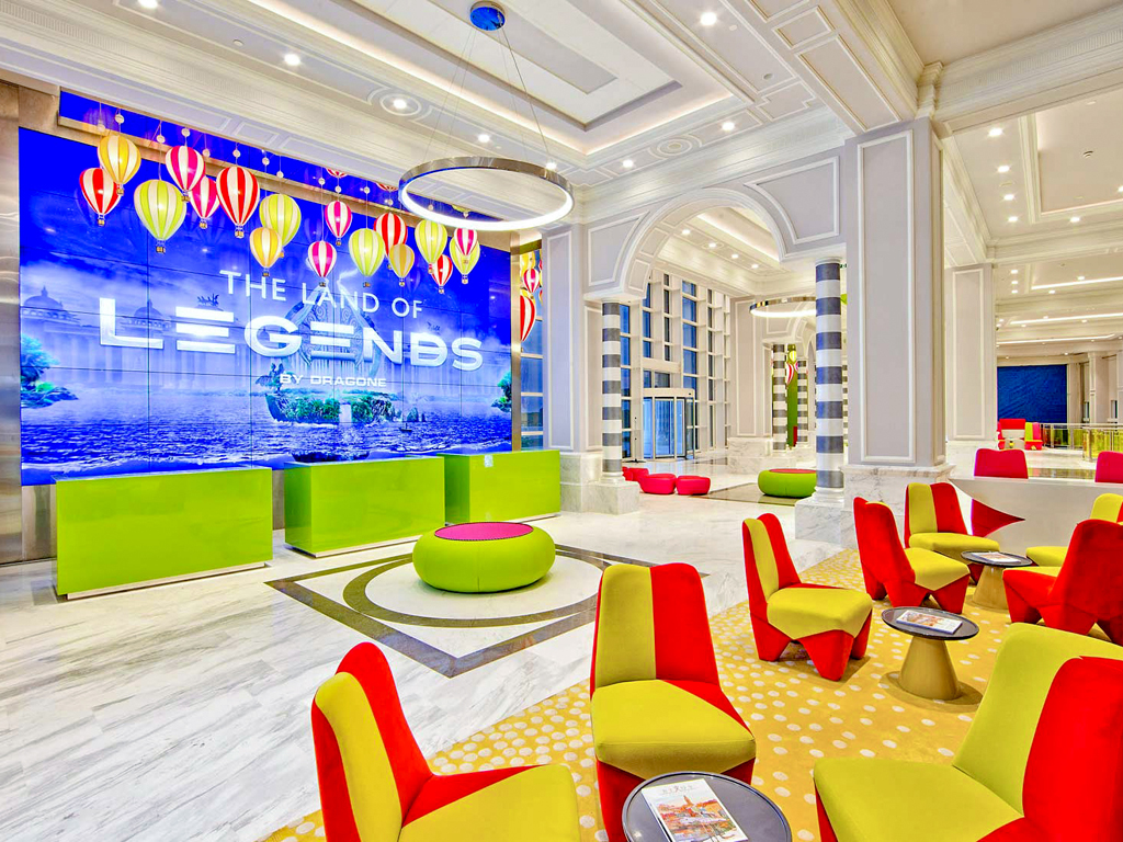 Hotellobbyen - Land of Legends Kingdom