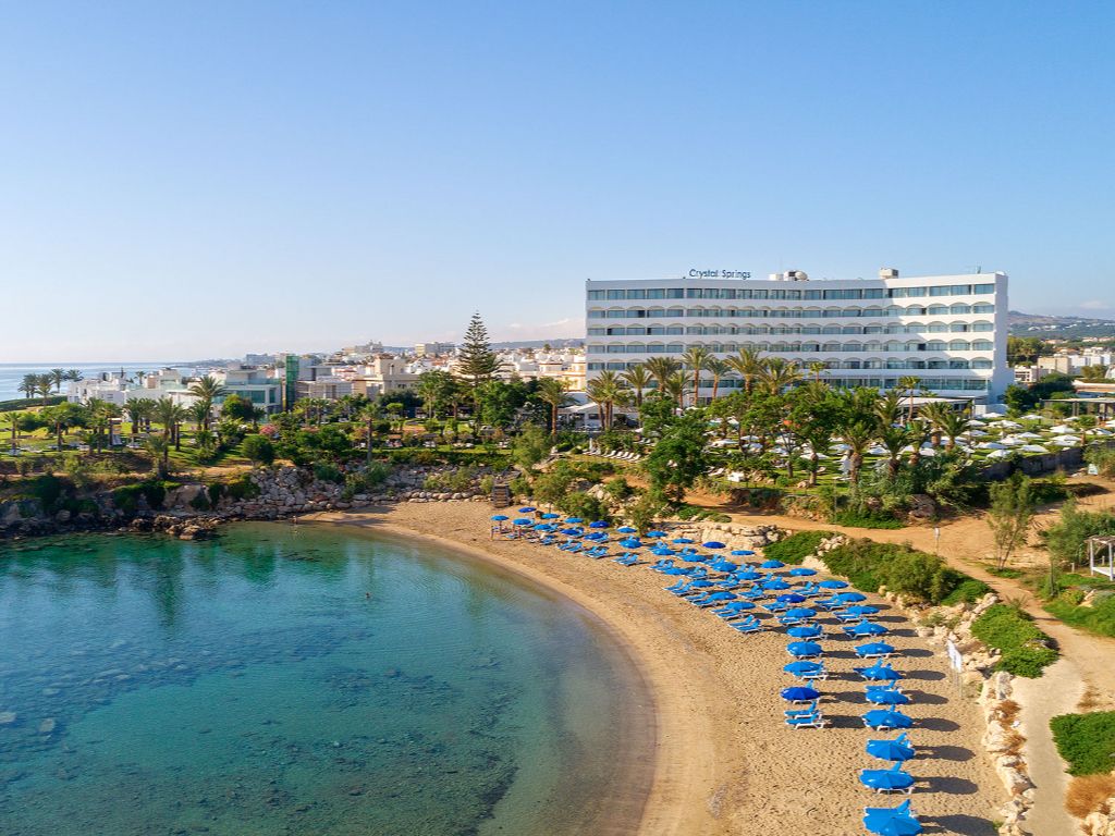 Stranden nedenfor hotellet