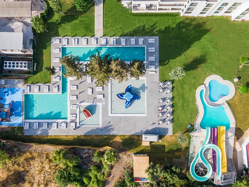 Afandou Strand tæt på hotellet