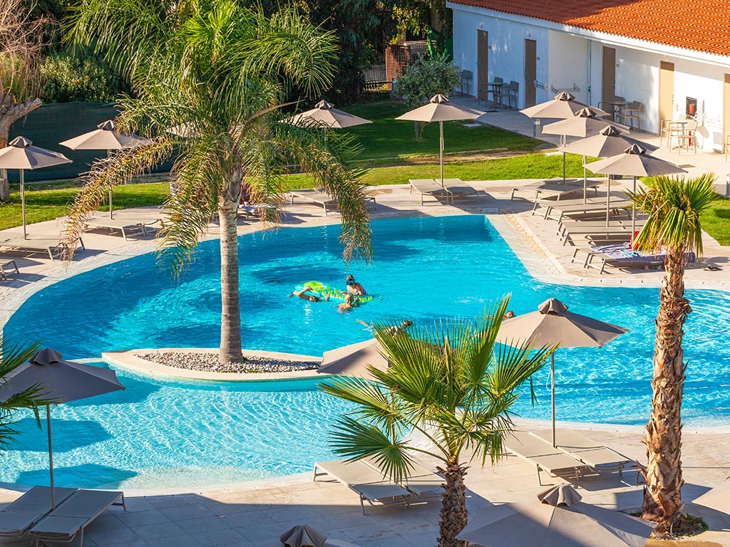 Poolen ved annexbygningen