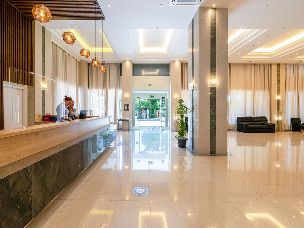 Hotellobbyen