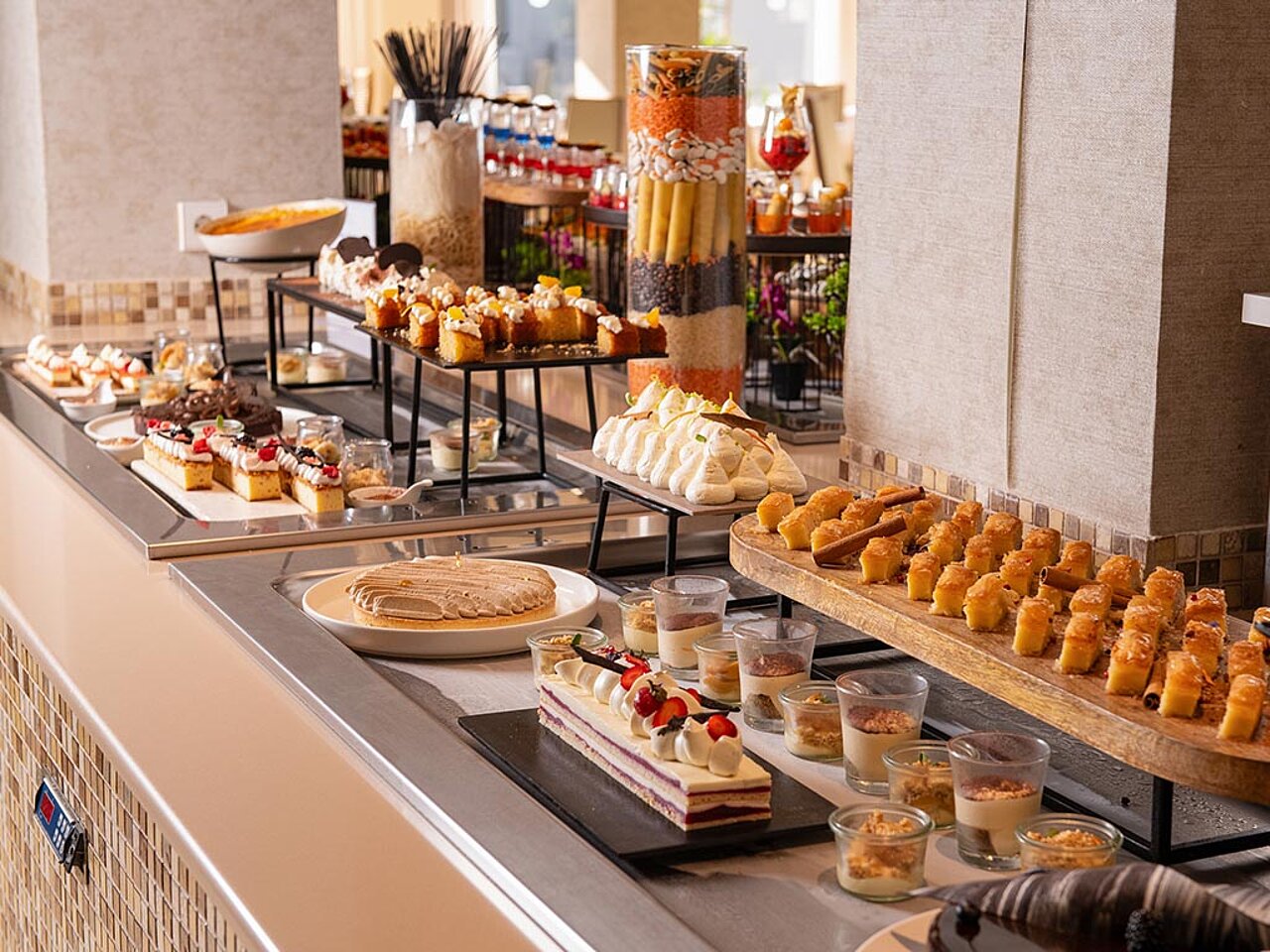 Desserter i bufféten